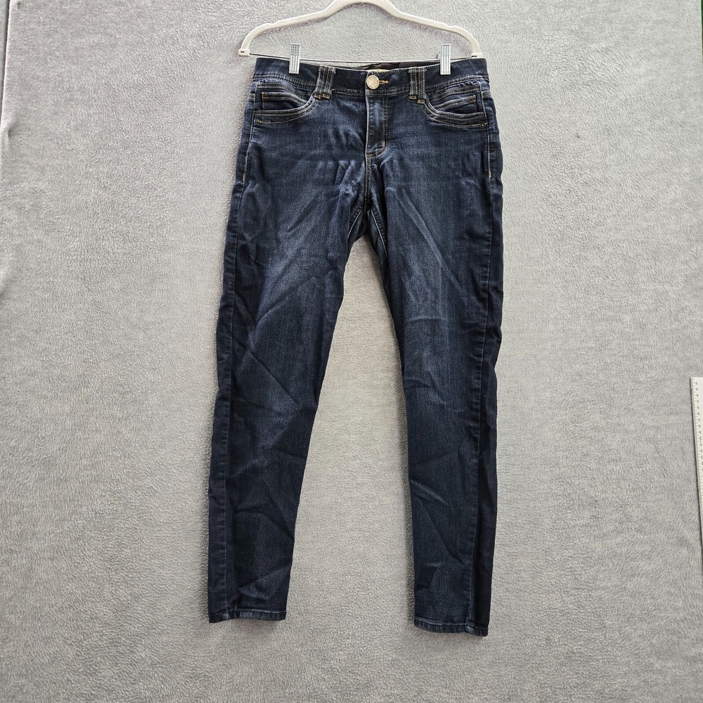 Democracy Women Jeans 10 Blue Denim Skinny Ab Technology 27 in Inseam READ